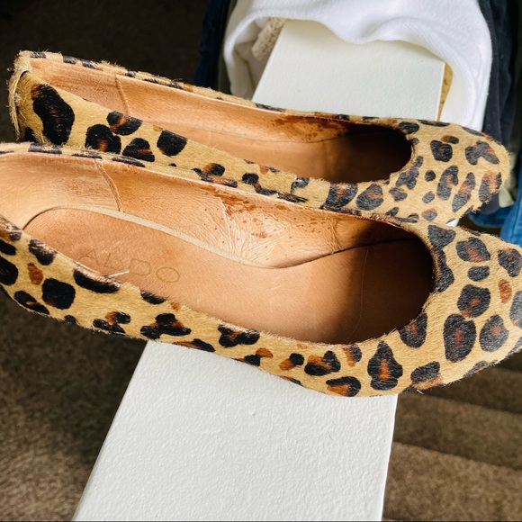Aldo Cheetah Wedge Heels - Picture 5 of 5